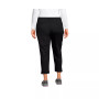 Women's Plus Size Lands' End Flex Mid Rise Pull On Crop Pants
