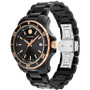 Series 800 Men's Swiss Black PVD Bracelet Watch 40mm