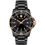 Series 800 Men's Swiss Black PVD Bracelet Watch 40mm