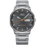 Men's Swiss Automatic Commander II Cosc Stainless Steel Bracelet Watch 40mm