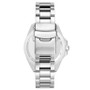 Men's Quartz Silver-Tone Link Bracelet Watch 44mm