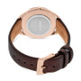 Women's Essentials Brown Leather Strap Watch 32mm