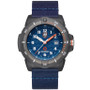 Men's Swiss TIDE Recycled Ocean Material Eco Series Blue PET Strap Watch 46mm