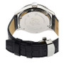 Men's Giromondo Swiss Quartz Black Leather Watch 42mm