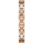 Women's Rose Gold-Tone Stainless Steel Semi-Bangle Bracelet Watch 30mm