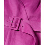 Women's Belt Linen Jumpsuit