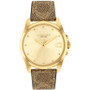 Women's Greyson Quartz Brown Leather Strap Watch 36mm