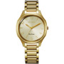 Eco-Drive Women's Gold-Tone Stainless Steel Bracelet Watch 35mm