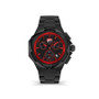 Men's Motore Chronograph Black Stainless Steel Bracelet Watch 49mm