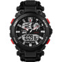 UFC Men's Quartz Impact Resin Black Watch, 50mm