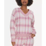 Women's Aurora Plaid V-Neck Sweatshirt