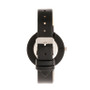 Unisex Blade Black Leatherette Strap Watch 37mm
