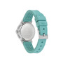 Unisex Three Hand Code One Small Green Silicone Strap Watch 35mm