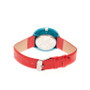 Unisex Prestige Red Polyurethane Strap Watch 37mm