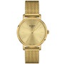 Women's Swiss Everytime Gold PVD Stainless Steel Mesh Bracelet Watch 34mm