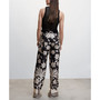 Women's Floral Palazzo Pants