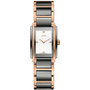 Women's Swiss Automatic Integral Diamond Accent Two-Tone High Tech Ceramic & Stainless Steel Bracelet Watch 38mm