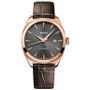Men's Swiss Automatic Belluna Royal Brown Leather Strap Watch 41mm