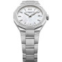Women's Swiss Riviera Diamond (1/5 ct. t.w.) Stainless Steel Steel Bracelet Watch 36mm