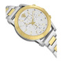 Women's Swiss Chronograph Sport Tech Two Tone Stainless Steel Bracelet Watch 40mm