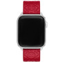 Women's T Monogram Red Leather Strap For Apple Watch® 38mm/40mm/41mm