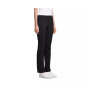 Women's Starfish Mid Rise Slim Leg Elastic Waist Pull On Pants