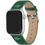 Striping Green Leather Strap for Apple Watch® 38mm/40mm