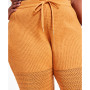 Trendy Plus Size High-Rise Crochet Pants