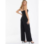 Women's Cowl Neck Palazzo Jumpsuit