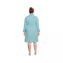 Women's Plus Size Cotton Terry Knee Length Spa Bath Robe