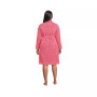 Women's Plus Size Cotton Terry Knee Length Spa Bath Robe