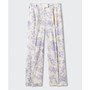 Women's Printed Linen Trousers