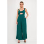 Women's Soft Touch Plisse Twist Jumpsuit