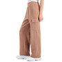 Juniors' Wide-Leg Cargo Pocket Sweatpants