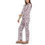Women's Crazy Cats 2 Piece Cotton Blend Pajama Set
