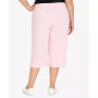 Plus Size Classic Allure Stretch Clamdigger Capri Pant