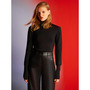 Women's Wide Leg Pleather Pants