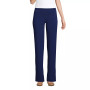 Women's Starfish Mid Rise Straight Leg Elastic Waist Pull On Pants