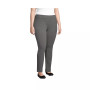 Women's Plus Size Starfish Mid Rise Slim Leg Elastic Waist Pull On Pants