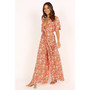 Womens Luelle Tie Front Jumpsuit
