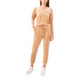 Women's Velour Drawstring Waist Pull on Pants