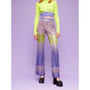 Women's High-Waisted Printed Pants