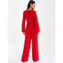 Women's Split Sleeve Palazzo Jumpsuit