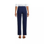 Women's Starfish High Rise Pintuck Straight Leg Elastic Waist Pull On Ankle Pants