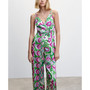 Women's Satin Cross-Back Jumpsuit