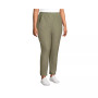 Women's Plus Size Active High Rise Soft Performance Refined Tapered Ankle Pants