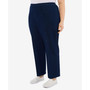 Plus Size Moody Blues Fitted Average Length Denim Pants