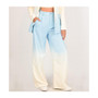 Ombre You Say High Waisted Women's Blue Pants