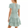 Juniors' Ruffle Tier Fit & Flare Dress