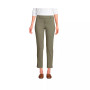 Women's Petite Lands' End Flex Mid Rise Pull On Crop Pants